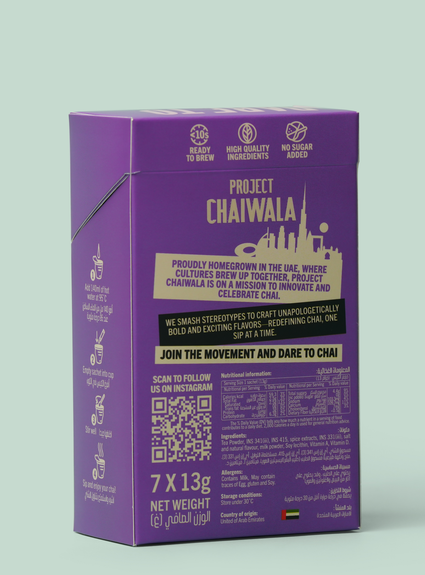 MYSTIC MASALA (INSTANT CHAI PACK)